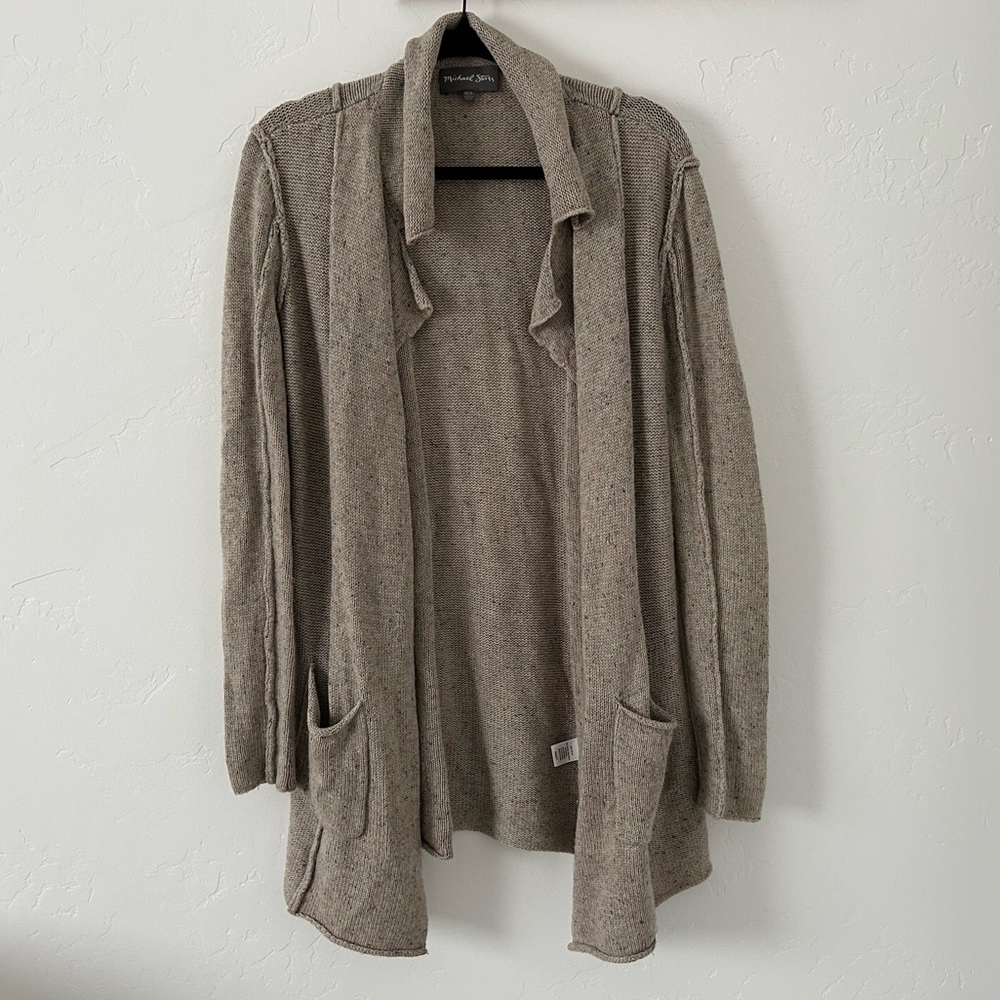 Michael Stars Speckled Knit Cardigan